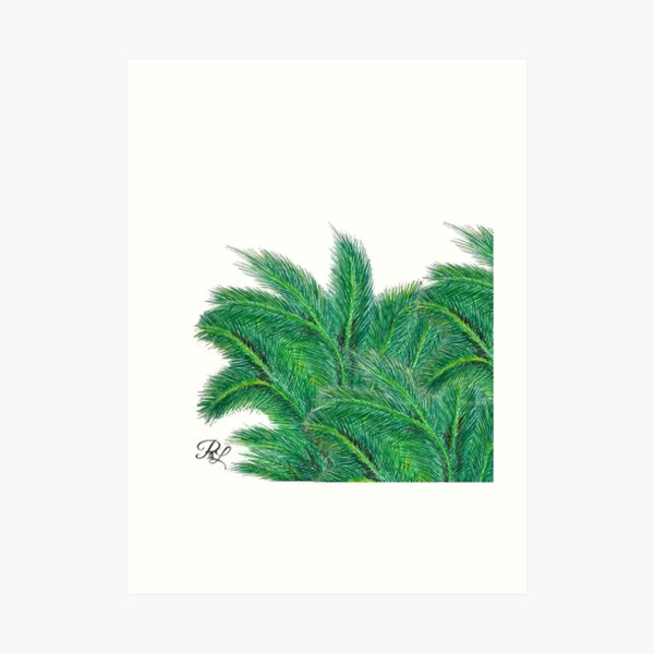 Palm Forest Art Print