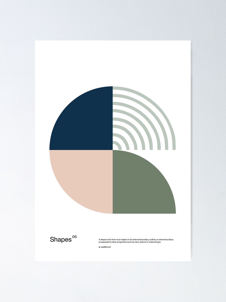 Alternate view of Shapes 05 Poster