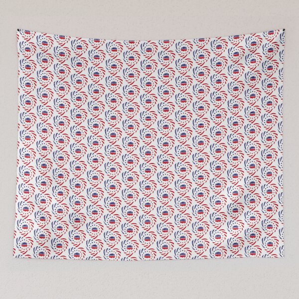Item preview, Libertarian Murican Patriot Flag Series (Heart) designed and sold by Carbon-Fibre Media.