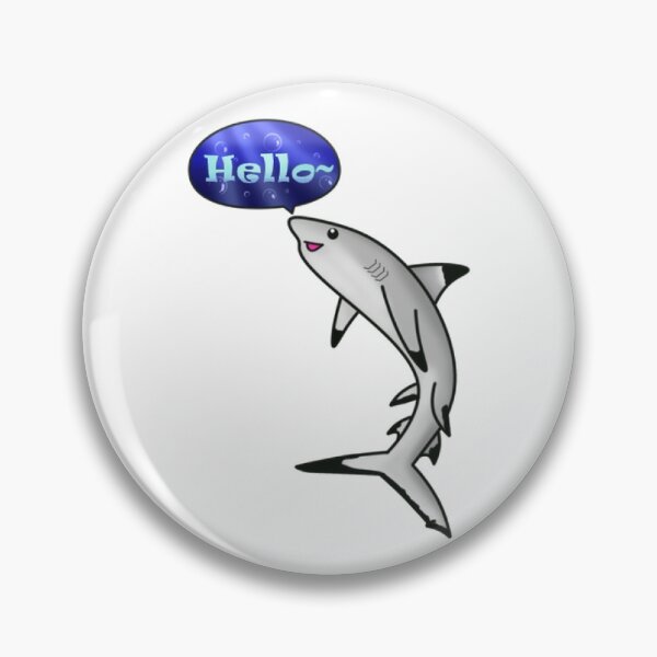 Item preview, Blacktip Shark saying Hello designed and sold by ForsakenSky15.