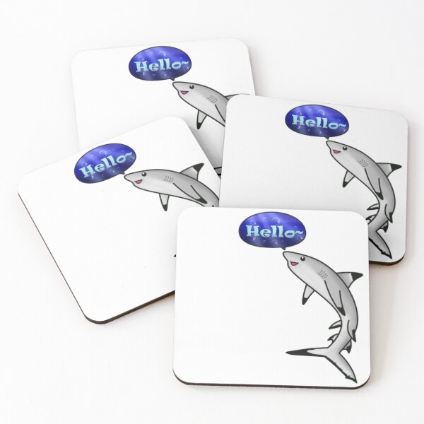 Item preview, Blacktip Shark saying Hello designed and sold by ForsakenSky15.