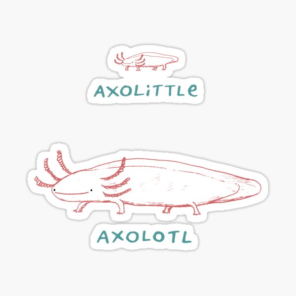 Pipstickers Axolotl Fun Stickers