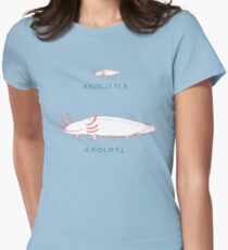Axolittle Axolotl Women's Fitted T-Shirt