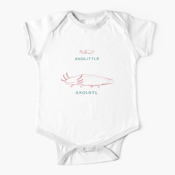Axolittle Axolotl Short Sleeve Baby One-Piece