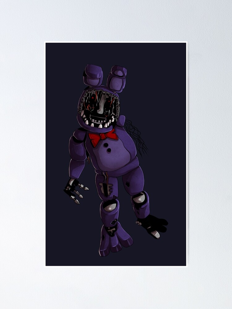 FNAF 4 Nightmare Animatronics Sticker for Sale by ladyfiszi