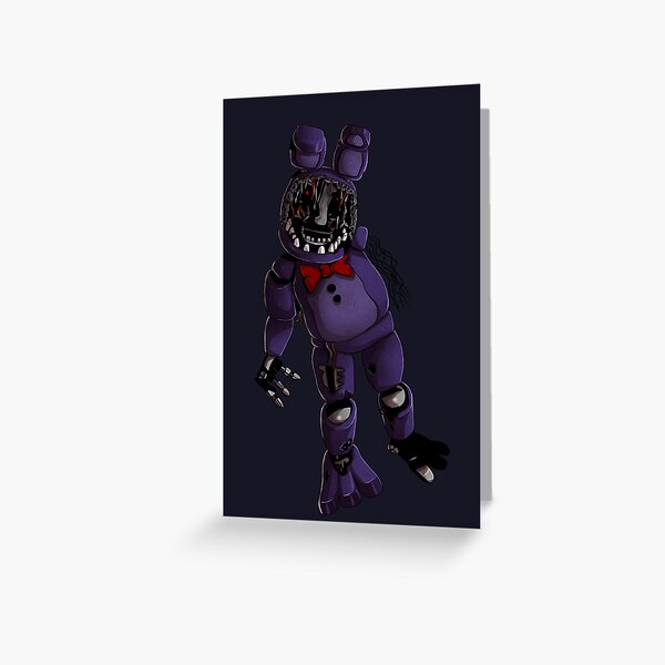 Withered Bonnie - Five Nights At Freddy's Greeting Card for Sale by  cryptsum