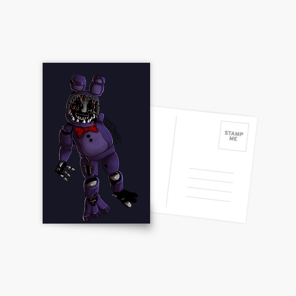 Withered Bonnie - Five Nights At Freddy's Postcard for Sale by cryptsum