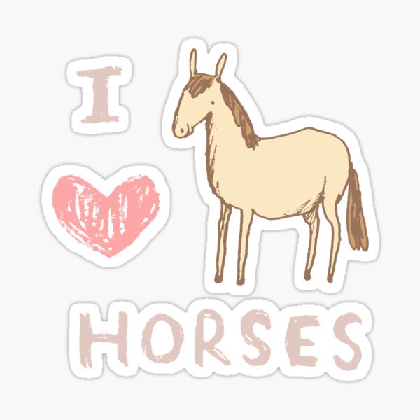 Item preview, Je ❤ Les chevaux designed and sold by SophieCorrigan.