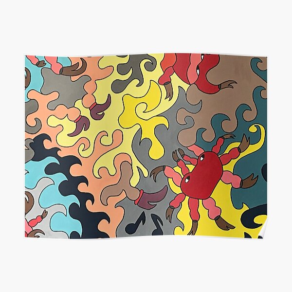 When the crabs escape we dance - Kizd Poster