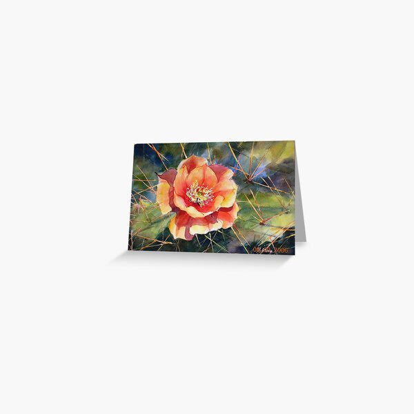 Pricky rose Greeting Card
