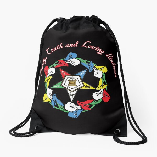 Order of the Eastern Star OES Drawstring bag