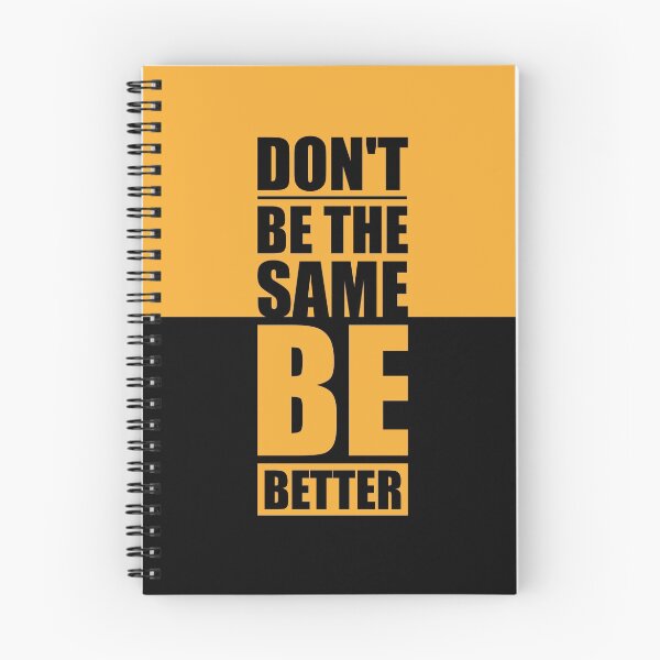 Item preview, Don't Be the Same Be Better - Gym Motivational Quotes designed and sold by Labno4.