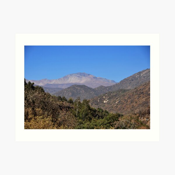 Chile, Cajon del Maipo, Art Print