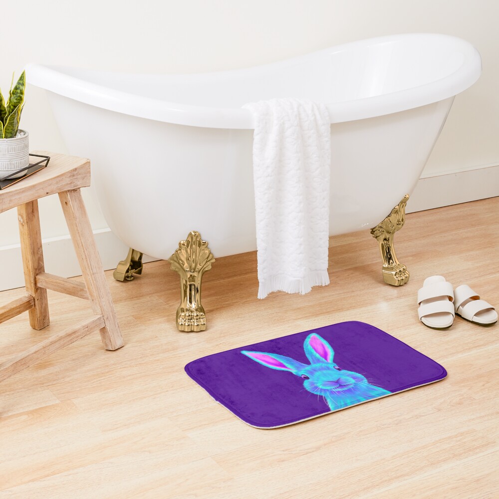 Item preview, Bath Mat designed and sold by NeonFuzz.