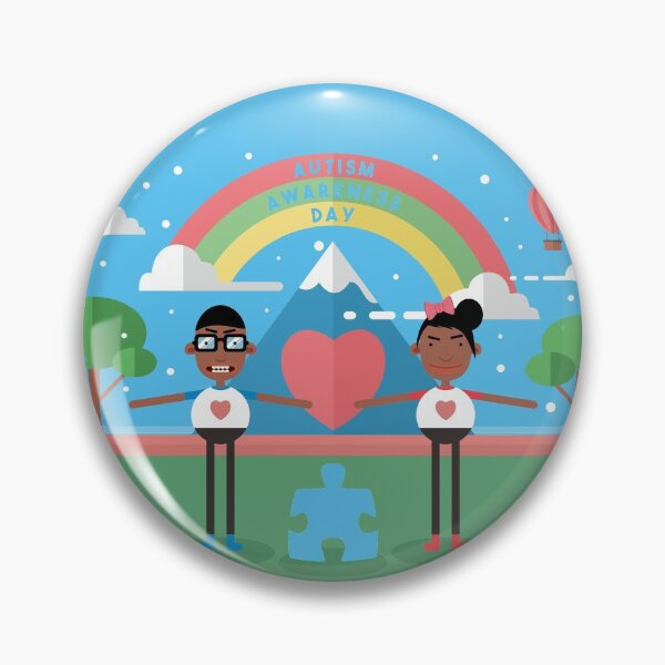Item preview, black autism awareness kids designed and sold by Gossip Rag.