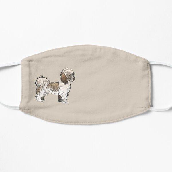Shih Tzu Dog Face Mask Flat Mask