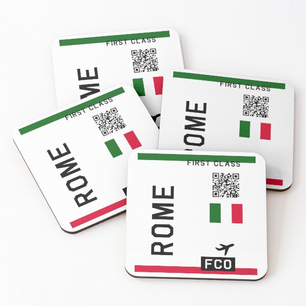 Item preview, Flight Ticket Rome designed and sold by swaynowo.