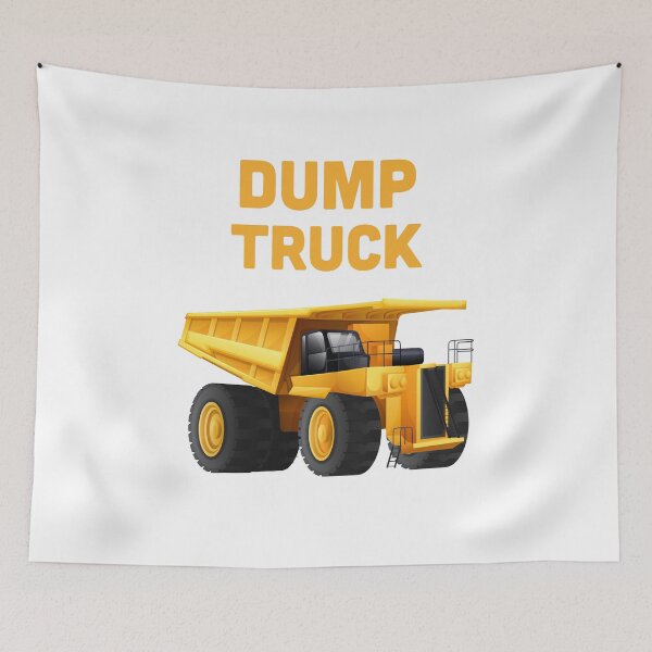 Item preview, Yellow Dump Truck designed and sold by vladocar.