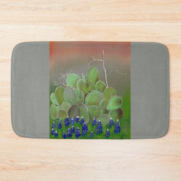 Item preview, Cactus and Bluebonnets designed and sold by Myriam "Lisy"  Velazquez.