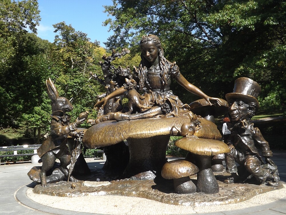 "Alice in Wonderland Statue, Central Park, New York City" by lenspiro