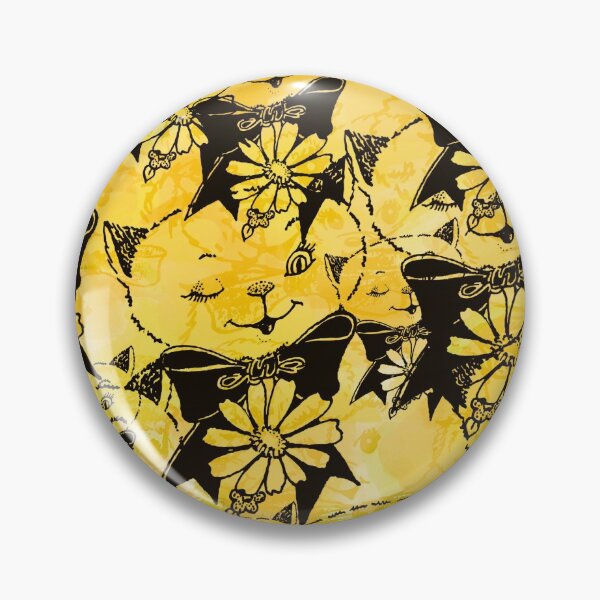 Item preview, I’m the cats meow in yellow #3 of cat collection designed and sold by Joysdigitalart.