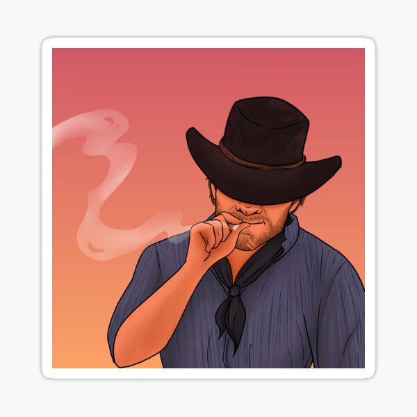 Arthur Morgan Stickers for Sale