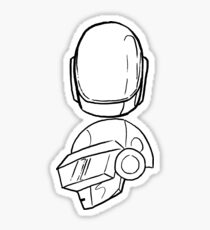 Daft Punk Sticker