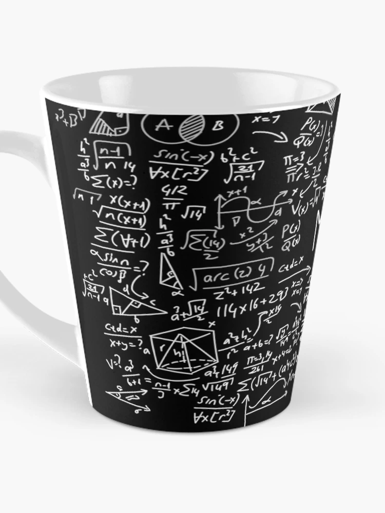 Thumbnail 3 of 4, Coffee Mug, Math Science Pattern  designed and sold by vladocar.