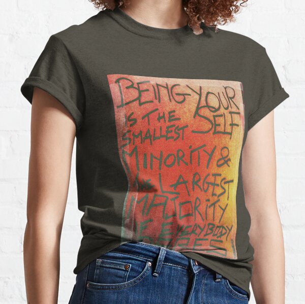 PUNKTAG "BEING YOURSELF" Classic T-Shirt