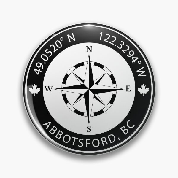 Item preview, Abbotsford, British Columbia Geographical Coordinates designed and sold by TeeOhGraphics.