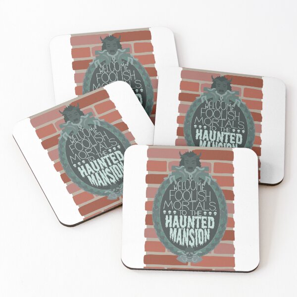 Item preview, Haunted Mansion Sign - Welcome Foolish Mortals Typography designed and sold by andmoore.