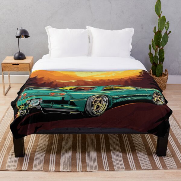 Nissan Skyline R32 BNR Throw Blanket