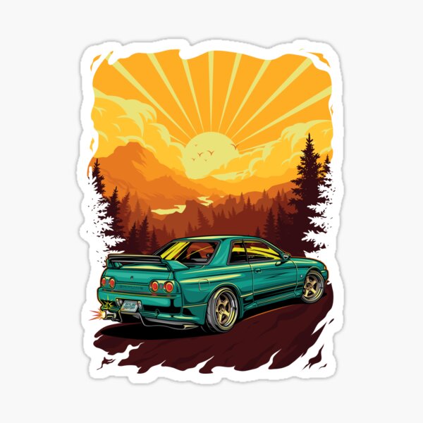 Nissan Skyline R32 BNR Sticker