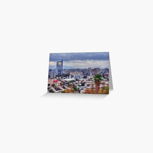 HDR, Santiago de Chile, Greeting Card