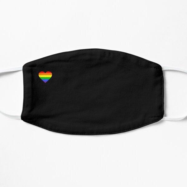 Little Rainbow Heart Mask
