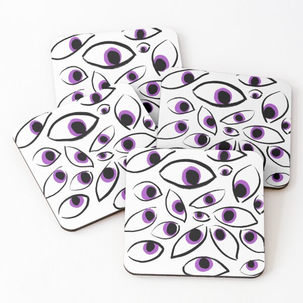 Item preview,  Eyes (black and purple) designed and sold by Alex Tal.