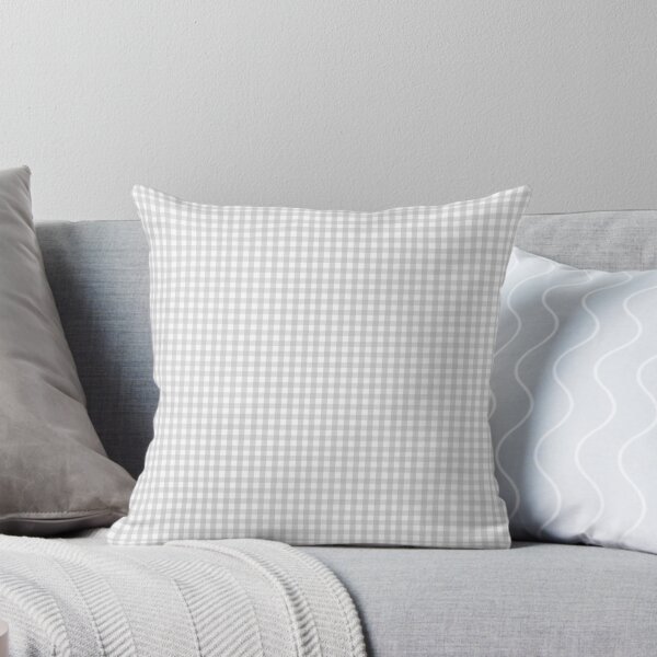 Item preview, Gingham in Soft Gray designed and sold by Jordyn St. John.