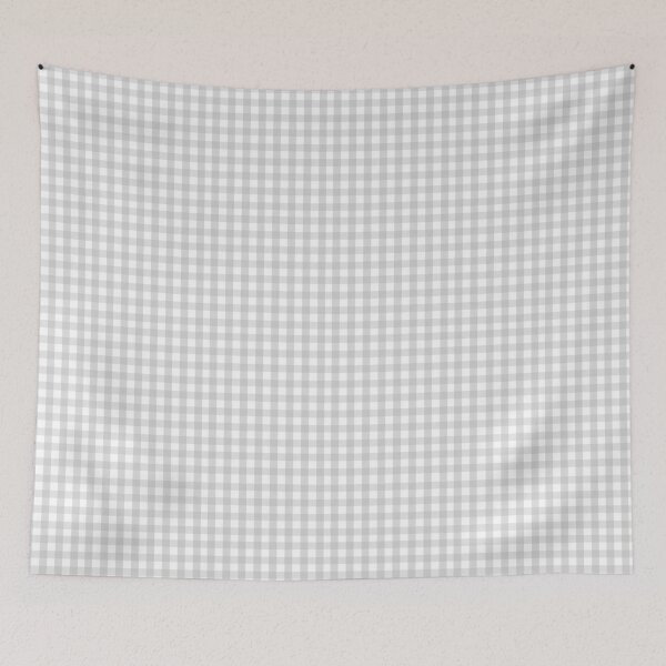 Item preview, Gingham in Soft Gray designed and sold by Jordyn St. John.