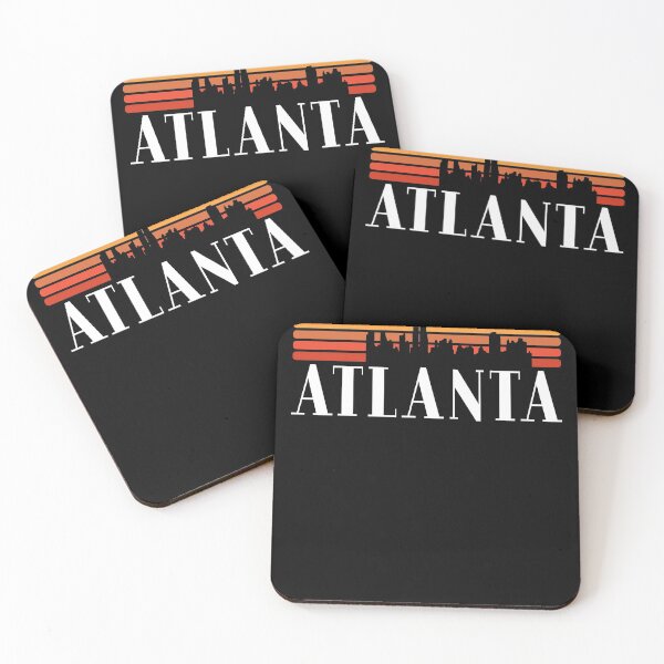 Item preview, Atlanta - Atlanta Vintage 70s Skyline American City Souvenir designed and sold by Rzelemenz.