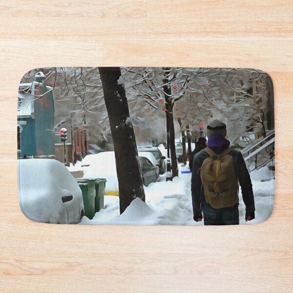 Item preview, Walk In A Snowy Urban Winter Wonderland designed and sold by Austin H. Kapfumvuti.