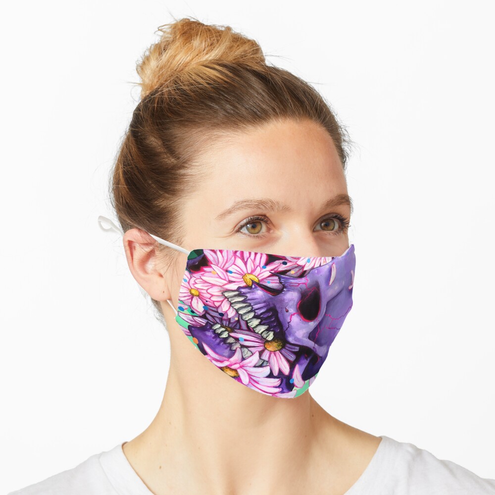 Pushing Up Daisies in color Mask