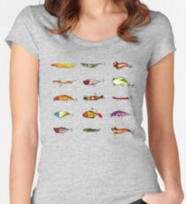 Lockt Tailliertes Rundhals-Shirt