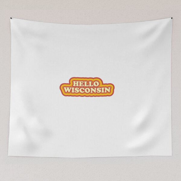 Item preview, Hello Wisconsin designed and sold by kyliedesigns.