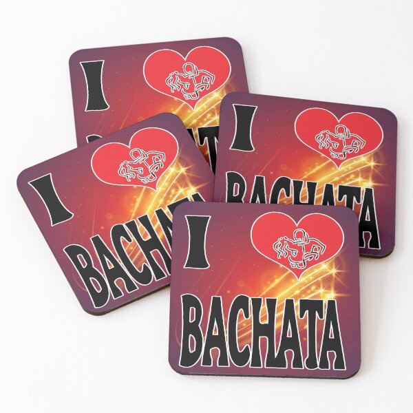 Item preview, I Love Bachata Red Star Couple Heart designed and sold by 108dragons.