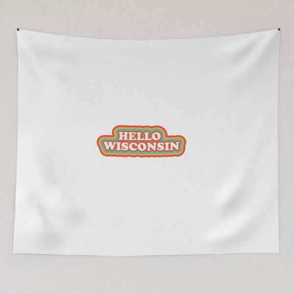 Item preview, Hello Wisconsin designed and sold by kyliedesigns.
