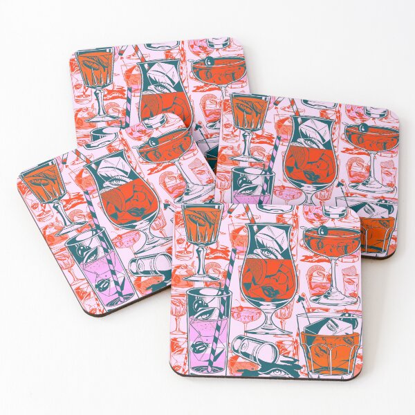 Item preview, blood orange cocktails guen douglas  designed and sold by guendouglas.
