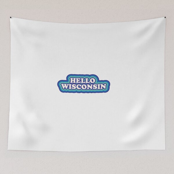 Item preview, Hello Wisconsin designed and sold by kyliedesigns.