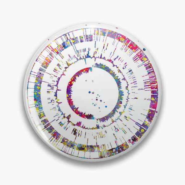 Item preview, Genomics, science, science art, DNA, DNA print, watercolor DNA designed and sold by Rosaliartbook.