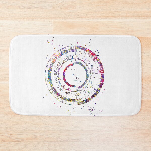 Item preview, Genomics, science, science art, DNA, DNA print, watercolor DNA designed and sold by Rosaliartbook.