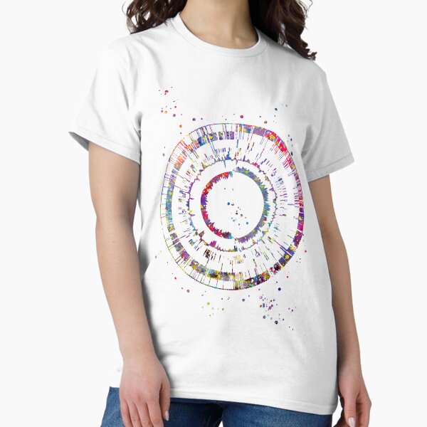 Item preview, Genomics, science, science art, DNA, DNA print, watercolor DNA designed and sold by Rosaliartbook.